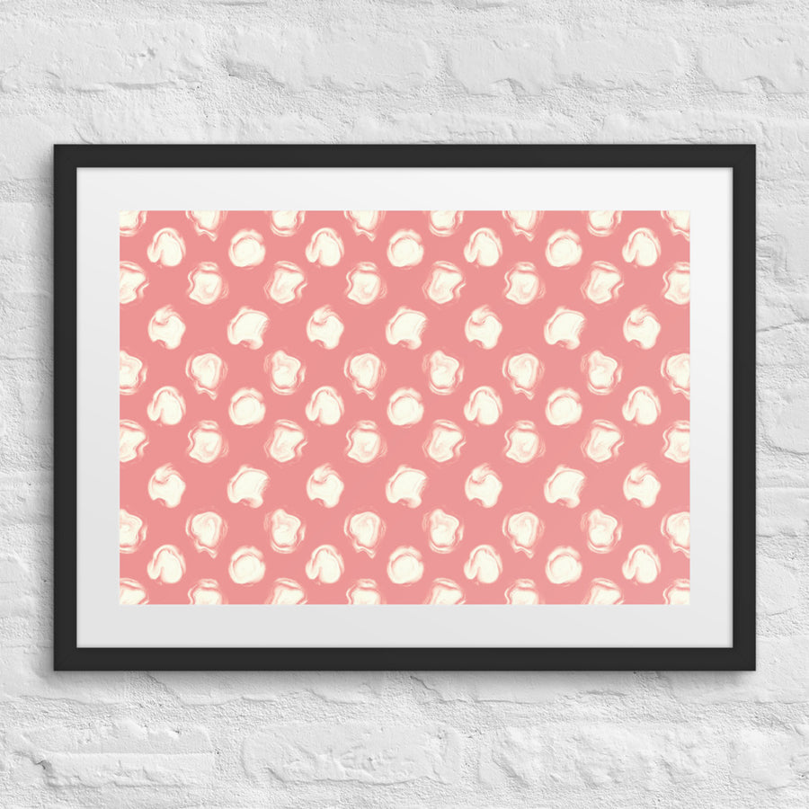 Delicate Romance 2 Matted Framed Poster mockup 1