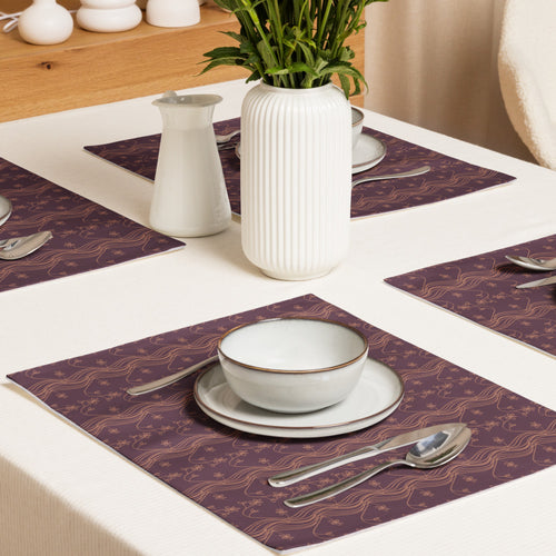 Zinque 4 Placemat Set mockup 1 pattern preview