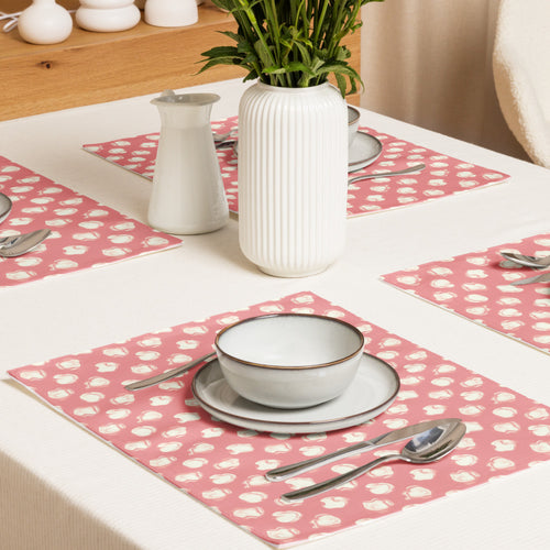 Delicate Romance 2 Placemat Set mockup 1 pattern preview