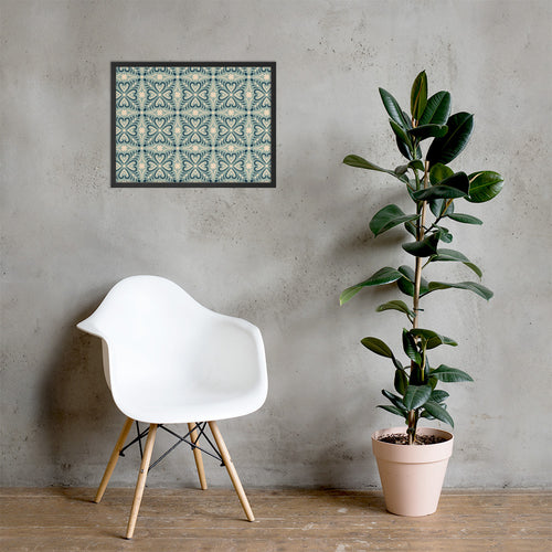 Heart Of The Souk Framed Photo Poster mockup 1 pattern preview