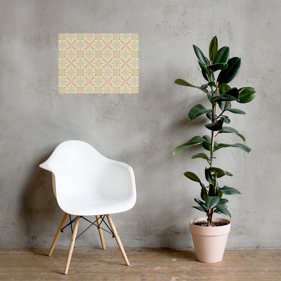 Picnik Clover Photo Poster mockup 1