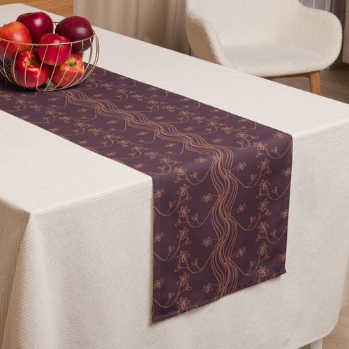 Zinque 4 Table Runner mockup 1 pattern preview
