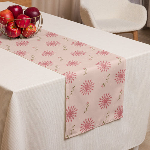 Delicate Romance 4 Table Runner mockup 1 pattern preview
