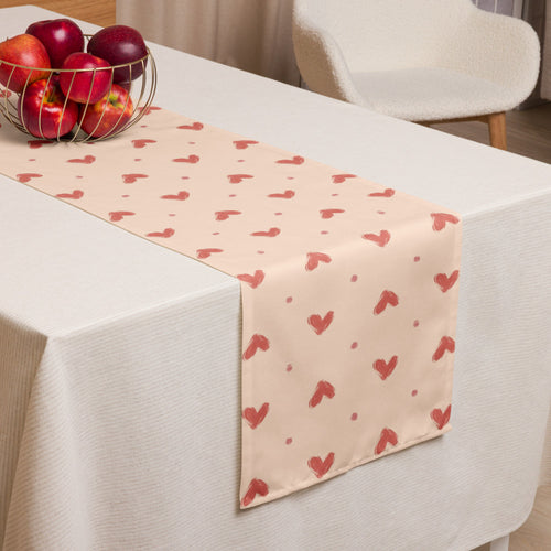 Delicate Romance Soft Reverie Table Runner mockup 1 pattern preview