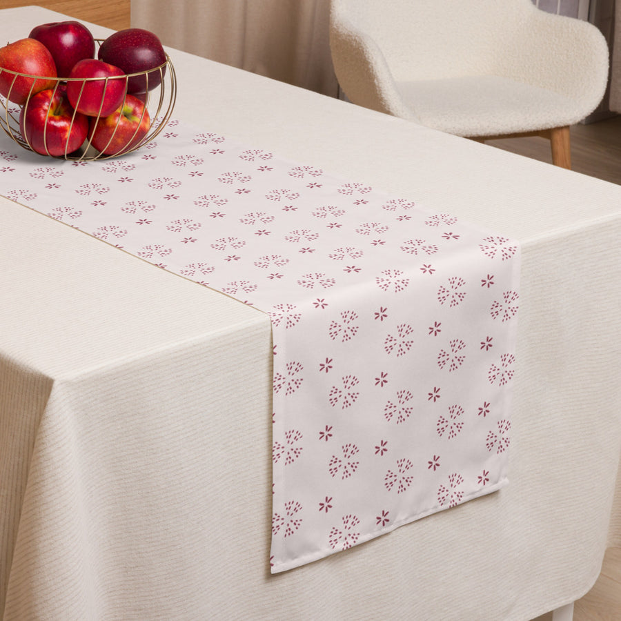 Alison Reckless Optimist Table Runner mockup 1