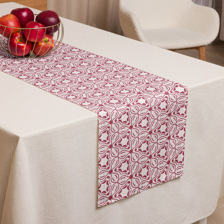 Alison Garden On Her Terms Table Runner mockup 1