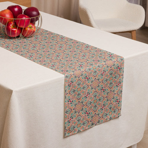 Picnik Fiesta Table Runner mockup 1 pattern preview