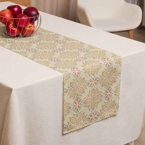 Picnik Tulip Table Runner mockup 1 pattern preview