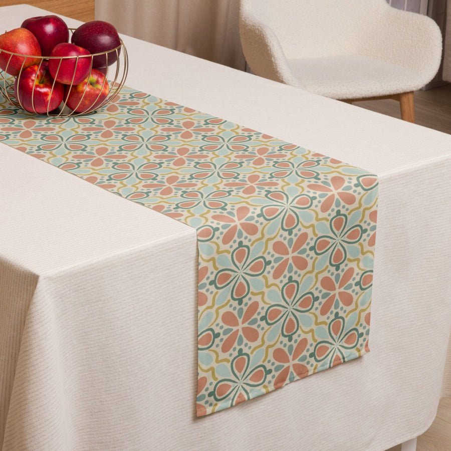 Picnik Garden Table Runner mockup 1