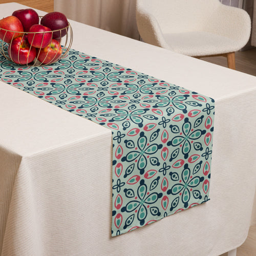Eye Tile Souk Table Runner mockup 1 pattern preview