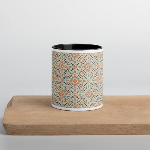 Dotwork Scatter Color Inside Mug mockup 1 pattern preview