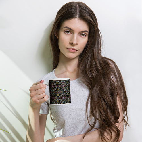 Dark Folk Eye Mug mockup 1 pattern preview