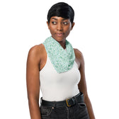 Teal Vine Damask — Large