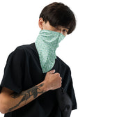 Teal Vine Damask
