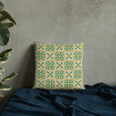 Green Petal Tile — 20