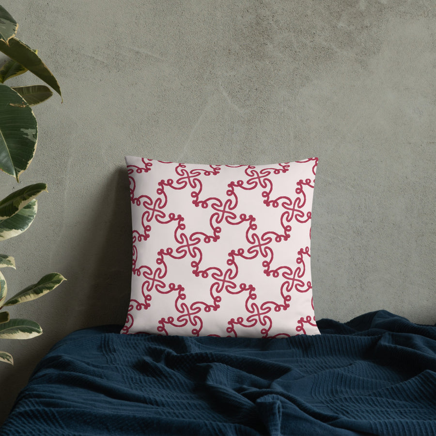 Alison Kitchen Tangle Throw Pillow mockup 1
