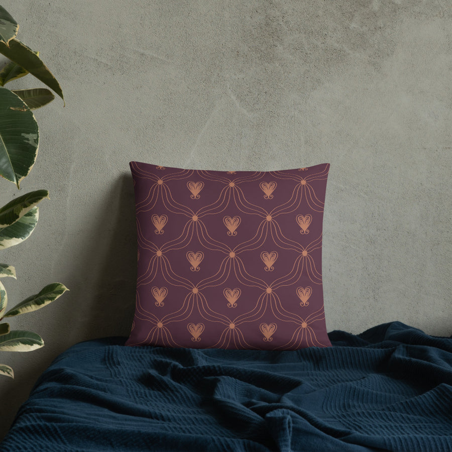 Zinque 1 Throw Pillow mockup 1