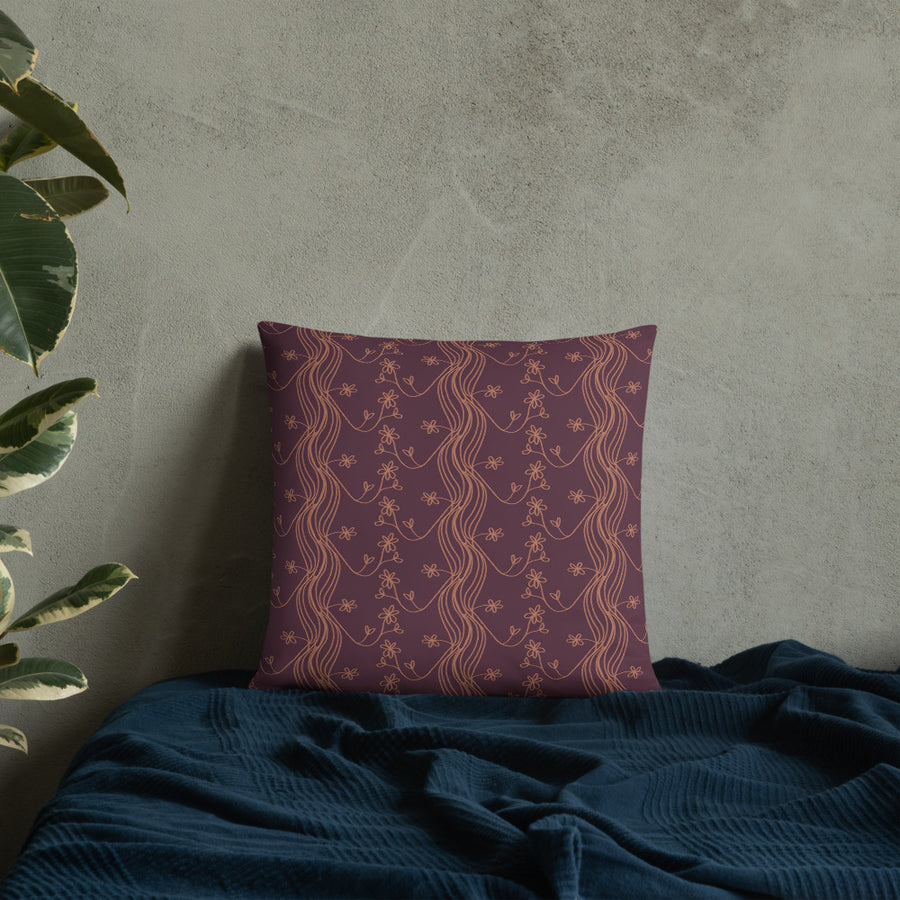 Zinque 4 Throw Pillow mockup 1
