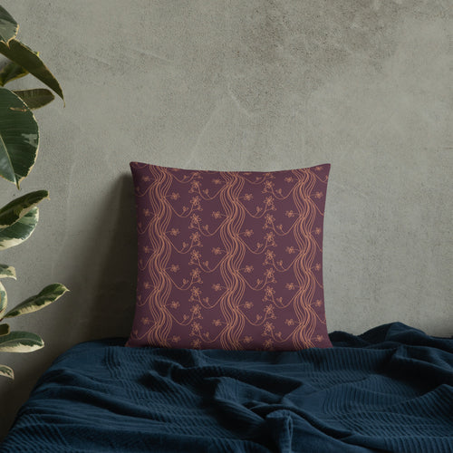 Zinque 4 Throw Pillow mockup 1 pattern preview