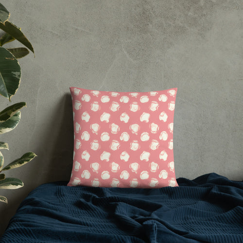 Delicate Romance 2 Throw Pillow mockup 1 pattern preview