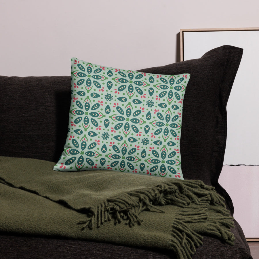 Leaf Souk Pillow Case mockup 1