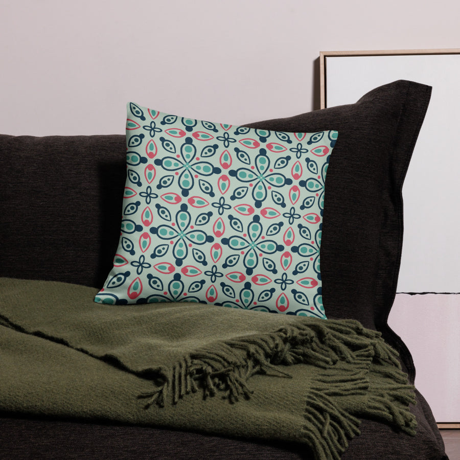 Eye Tile Souk Pillow Case mockup 1