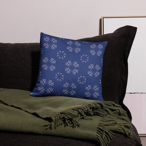 Calligraphy Cross Pillow Case mockup 1 pattern preview