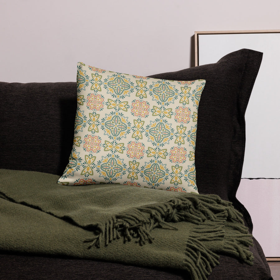 Picnik Lotus Pillow Case mockup 1