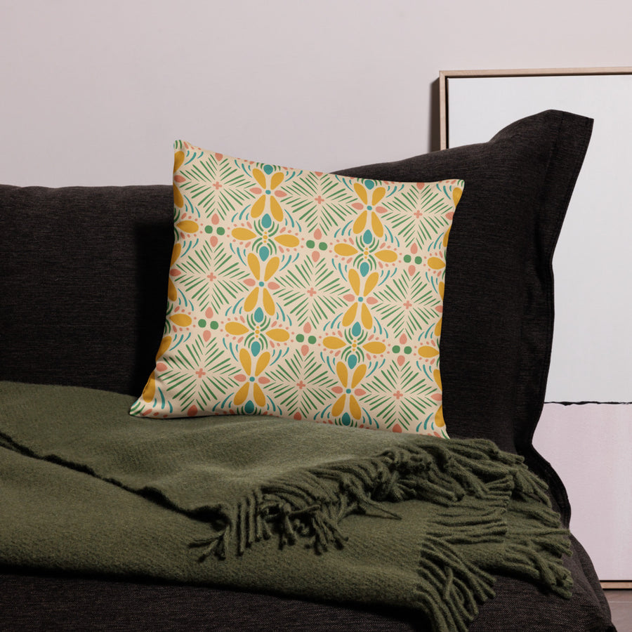 Sunshine Petal Pillow Case mockup 1