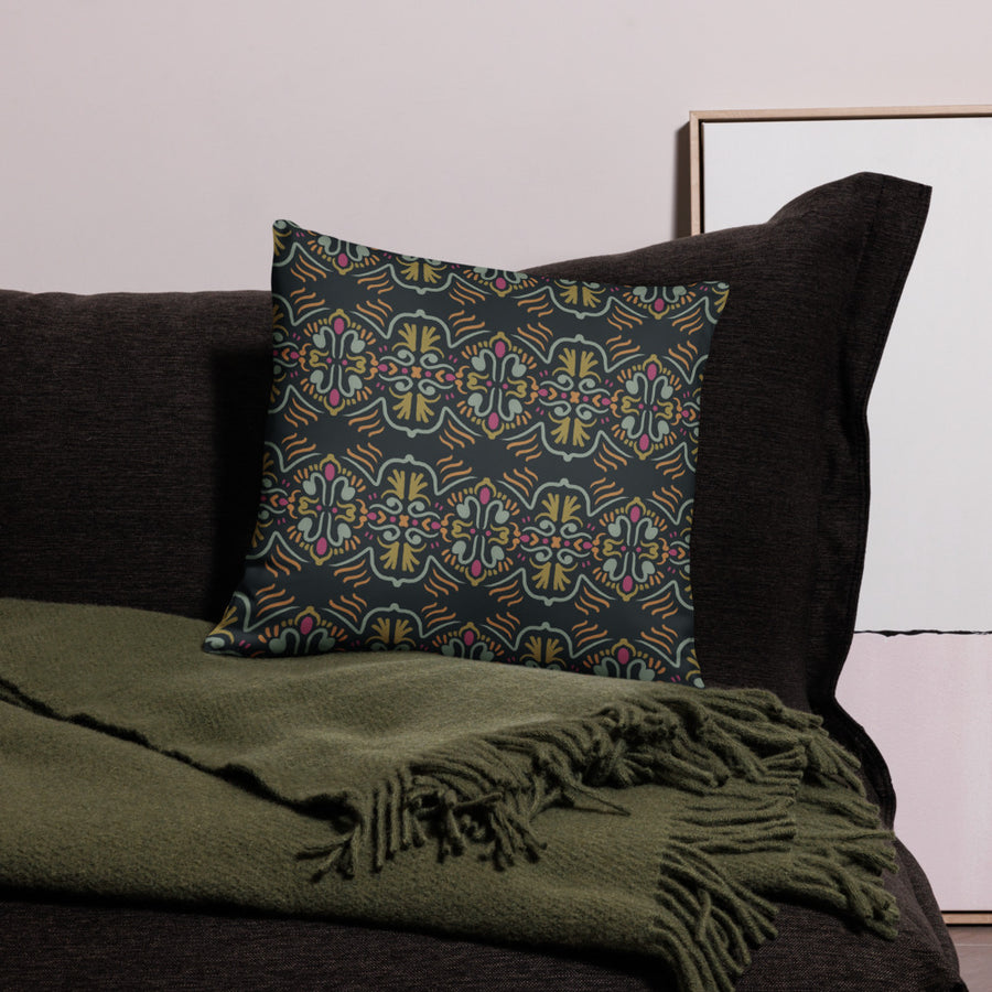 Folk Totem Pillow Case mockup 1