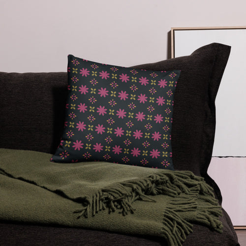 Disco Petal Scatter Pillow Case mockup 1 pattern preview