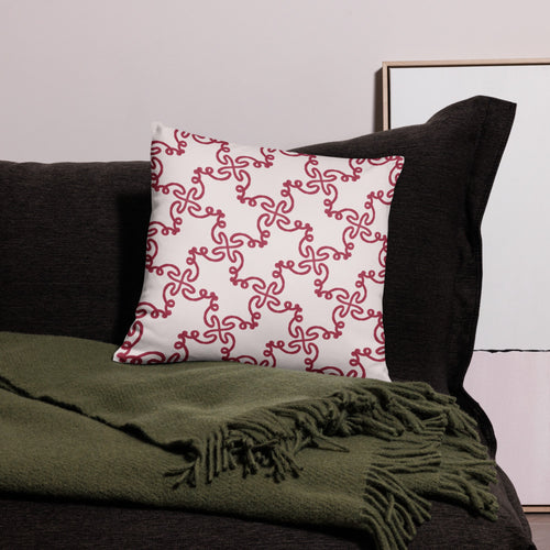 Alison Kitchen Tangle Pillow Case mockup 1 pattern preview