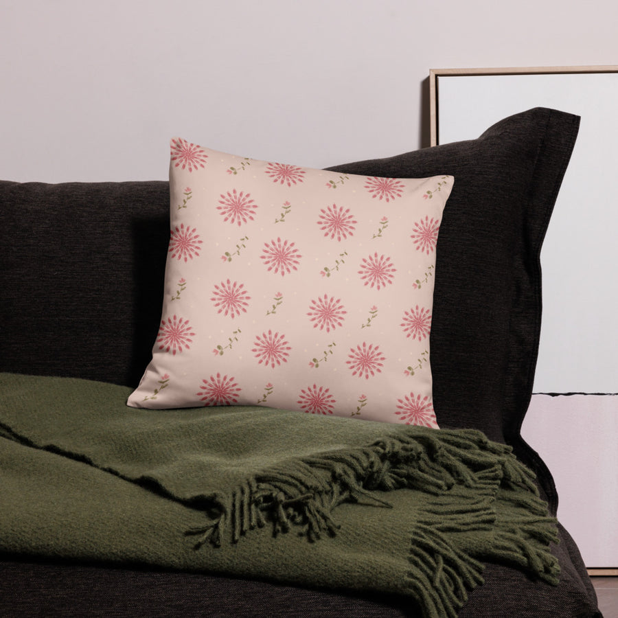 Delicate Romance 4 Pillow Case mockup 1