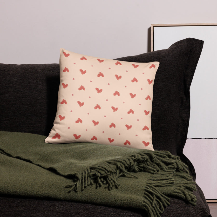 Delicate Romance 1 Pillow Case mockup 1