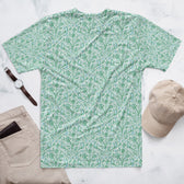 Teal Vine Damask — L