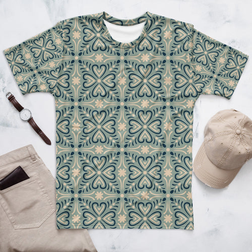 Heart Of The Souk AOP Men's T-Shirt mockup 1 pattern preview