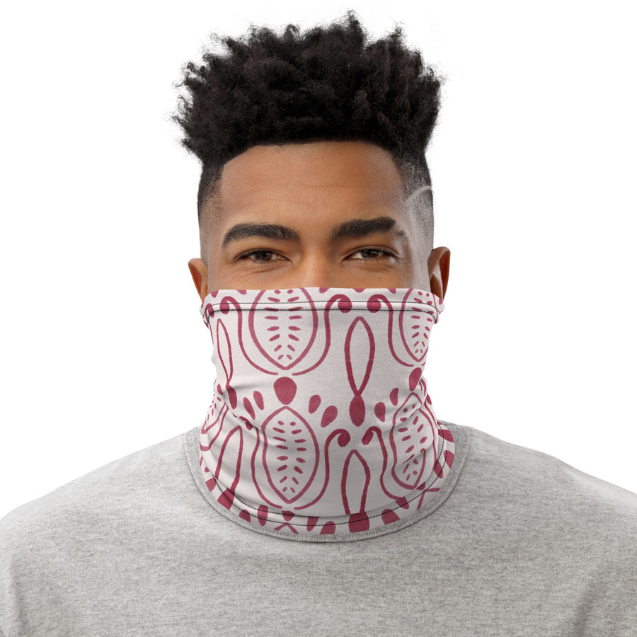 Alison Petal Throne AOP Neck Gaiter mockup 1