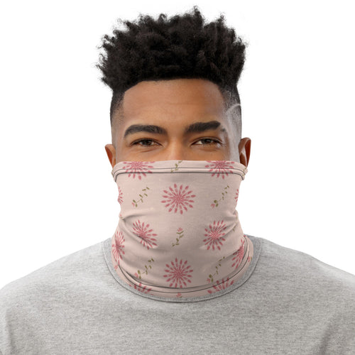 Delicate Romance 4 AOP Neck Gaiter mockup 1 pattern preview