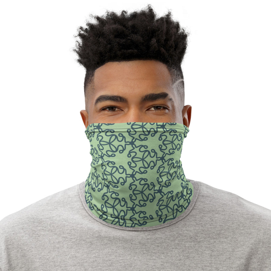 Coachella We Are One Mint AOP Neck Gaiter mockup 1