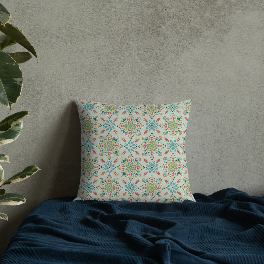 Spice Market Premium Pillow mockup 1