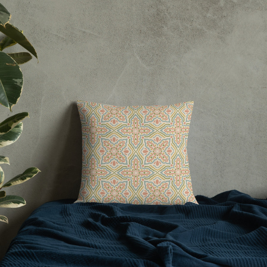 Butterfly Wave Premium Pillow mockup 1