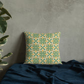Green Petal Tile — 22