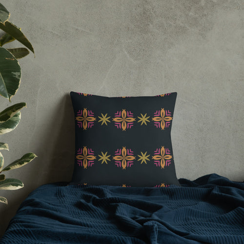 Disco Star Scatter Premium Pillow mockup 1 pattern preview