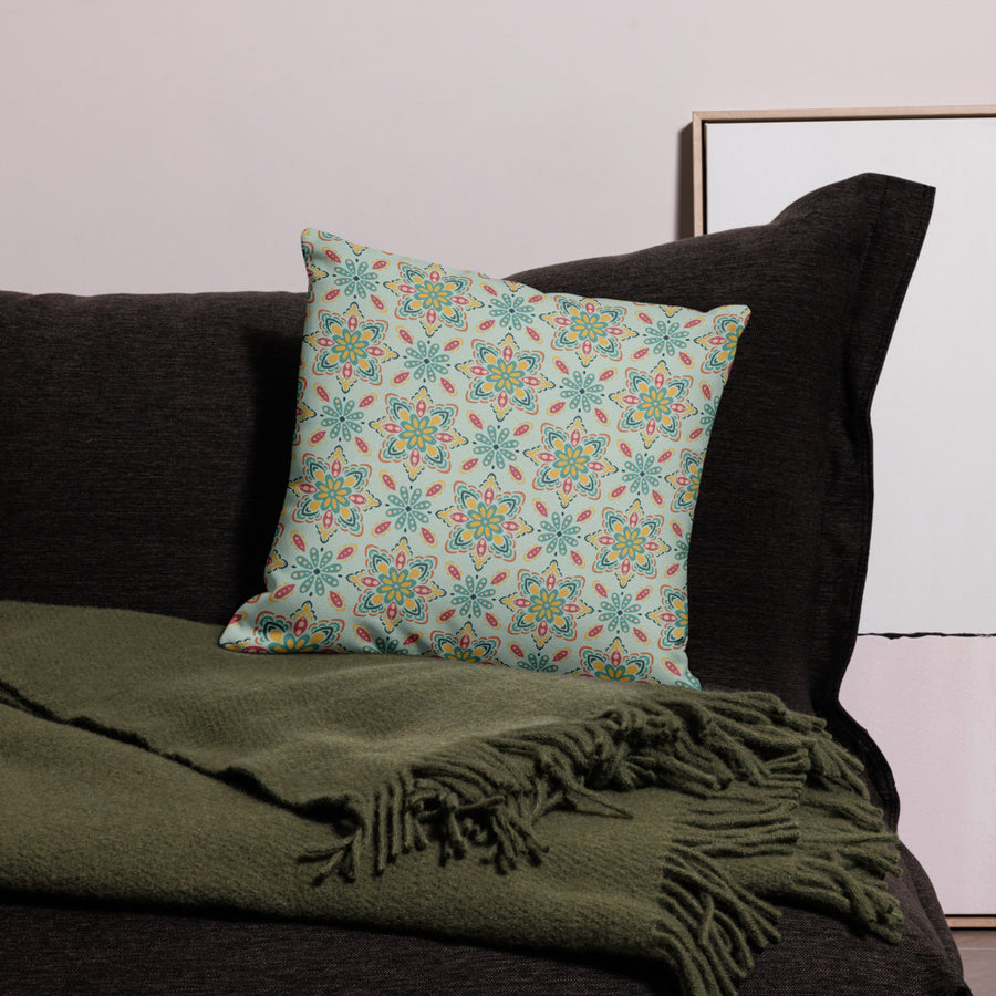 Spice Market Premium Pillow Case mockup 1