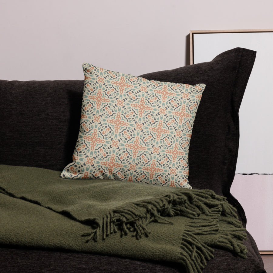 Dotwork Scatter Premium Pillow Case mockup 1