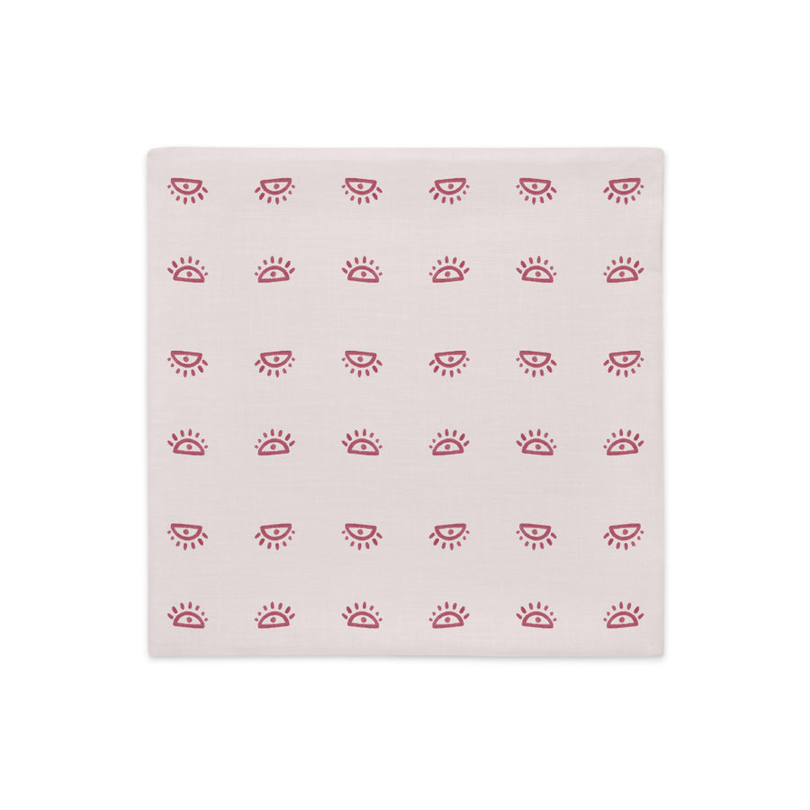 Alison Eyes On It Premium Pillow Case mockup 1