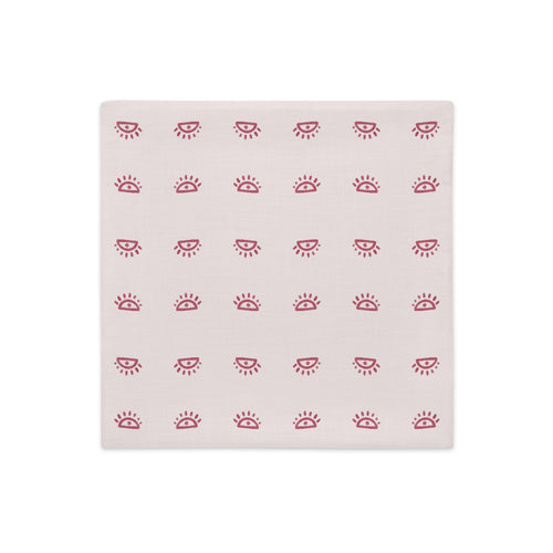 Alison Eyes On It Premium Pillow Case mockup 1 pattern preview
