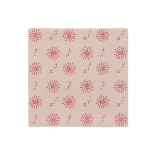 Delicate Romance 4 Premium Pillow Case mockup 1 pattern preview