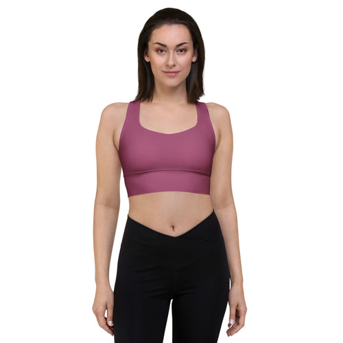 Eccentric Disco Longline Sports Bra pattern preview