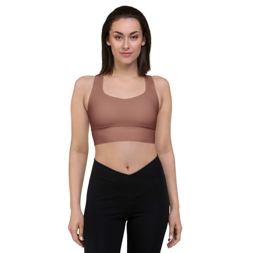 Zinque Longline Sports Bra pattern preview